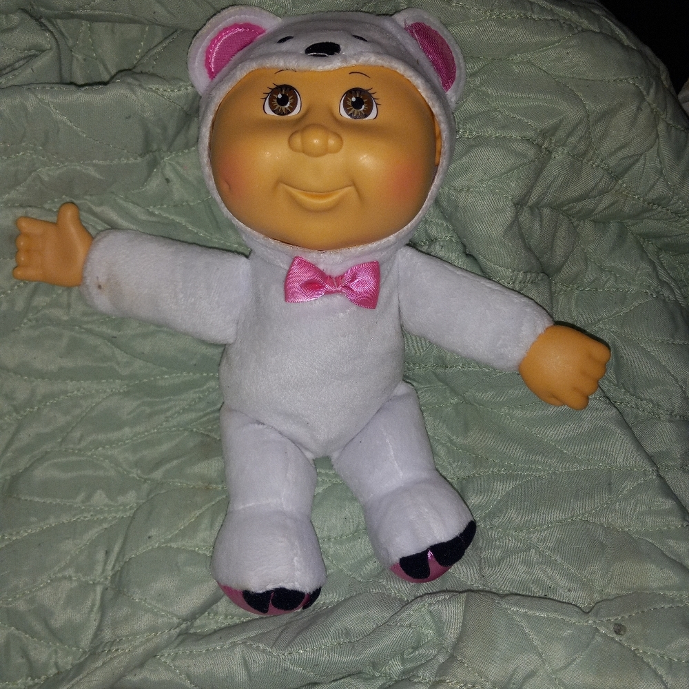 Cabbage Patch 9" Cutie Zoo Friends Polar Bear Frost